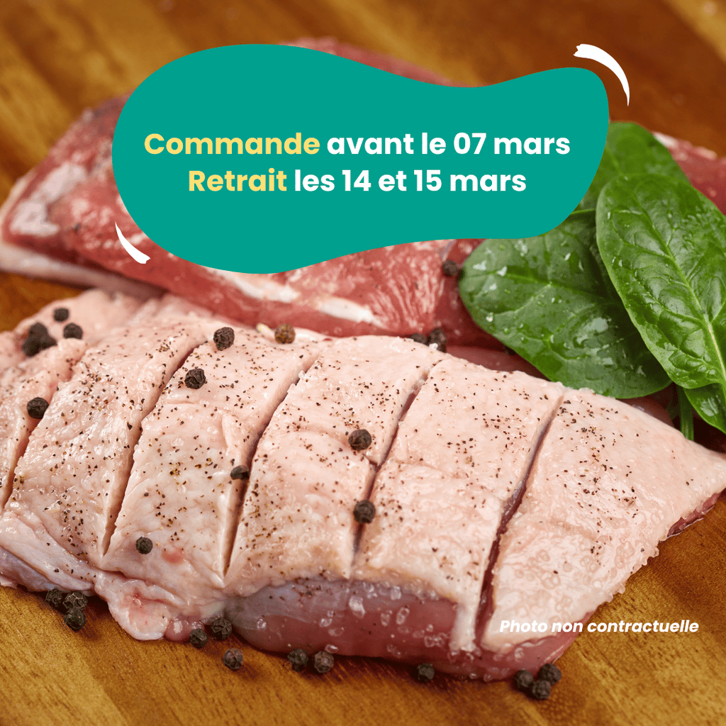 Barbak PRÉCOMMANDE Magret de canard (à l'unité) vrac-zero-dechet-ecolo-lille-pilaterie
