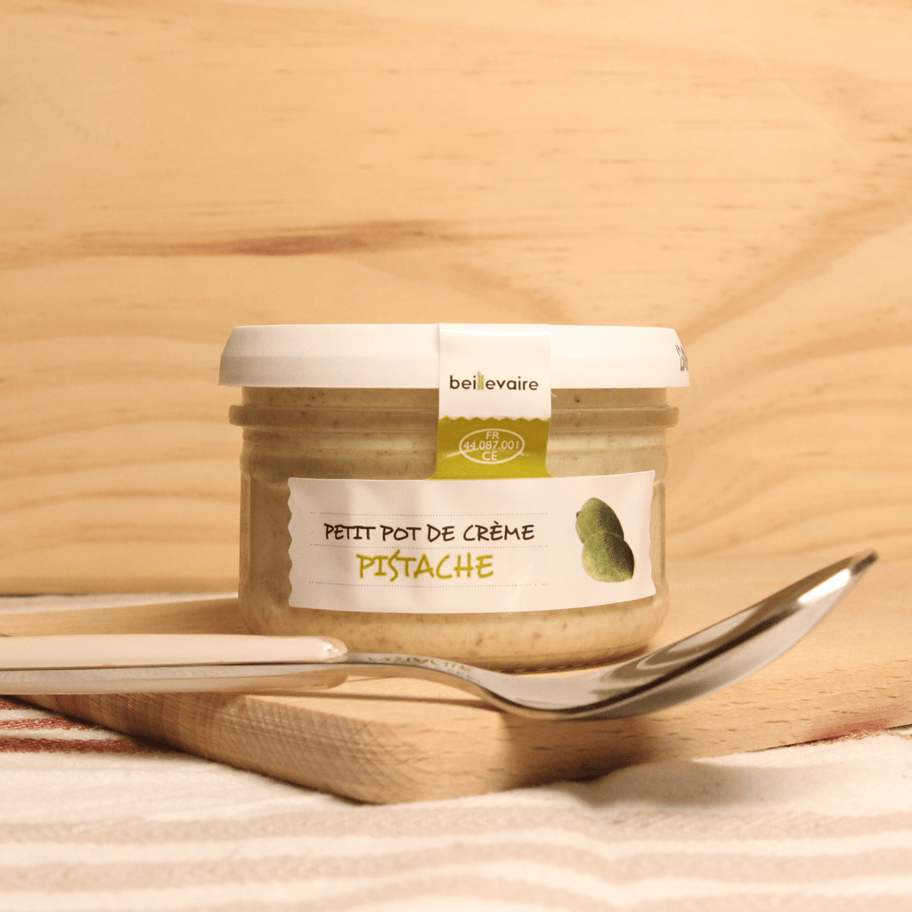 Beillevaire Petit pot crème pistache - 100g - ANTIGASPI vrac-zero-dechet-ecolo-lille-pilaterie