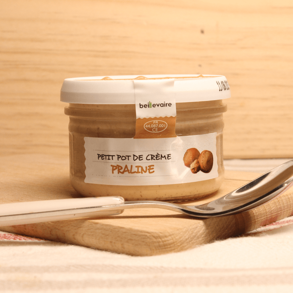 Beillevaire Petit pot crème praliné - 100g vrac-zero-dechet-ecolo-lille-pilaterie