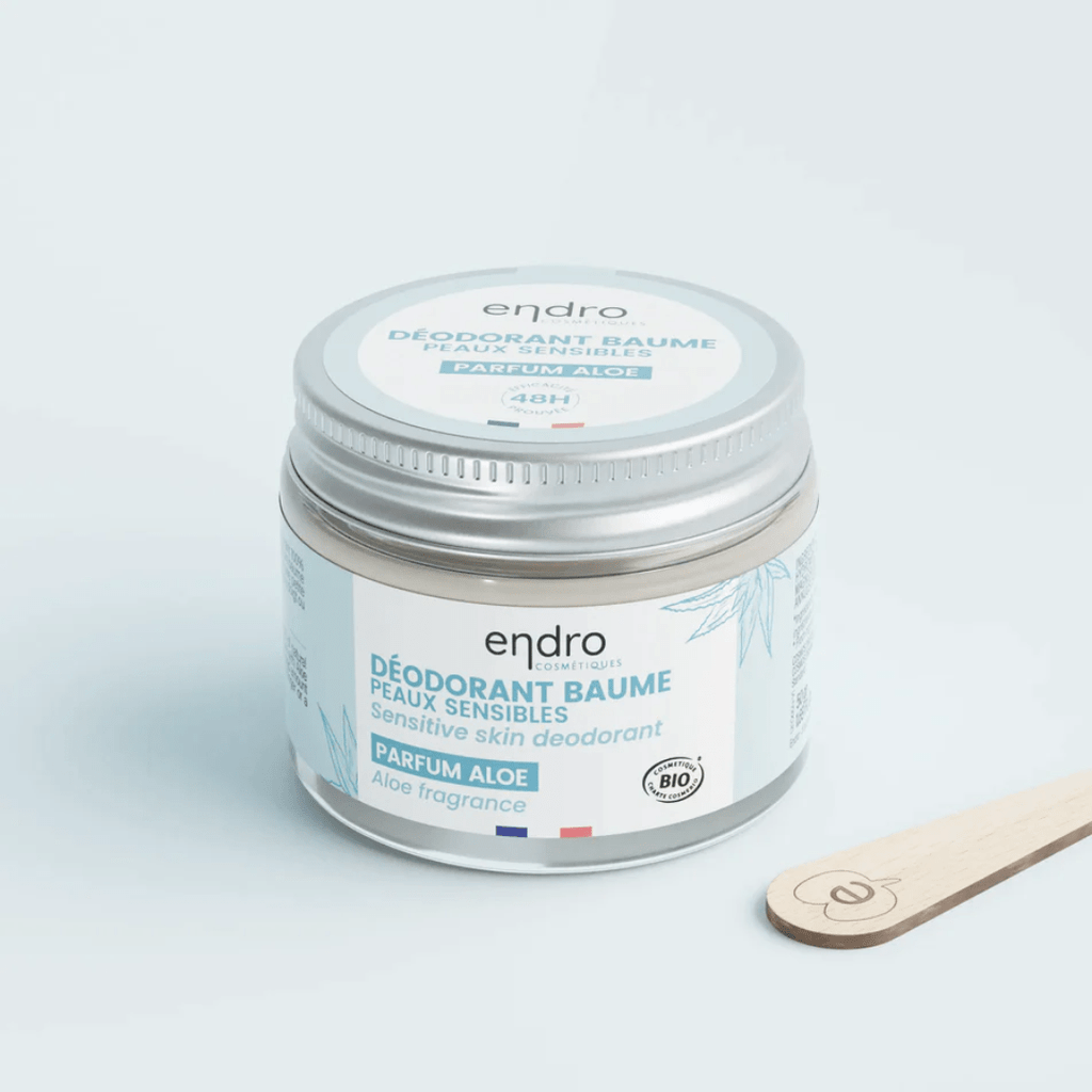 Endro Déodorant Baume Peaux sensibles - Aloe, Sans bicarbonate - 50g vrac-zero-dechet-ecolo-lille-pilaterie