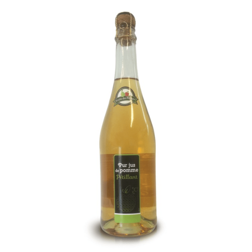 Fruits des Weppes Jus de Pomme Pétillant - 75 cL vrac-zero-dechet-ecolo-lille-pilaterie