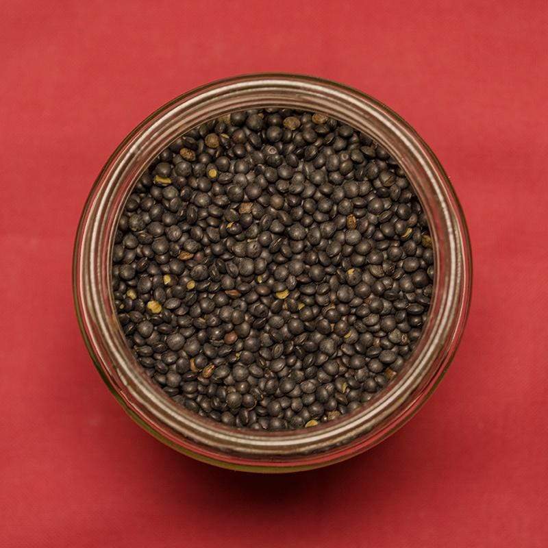 Graine de Gus Lentilles Beluga BIO - 500g vrac-zero-dechet-ecolo-lille-pilaterie