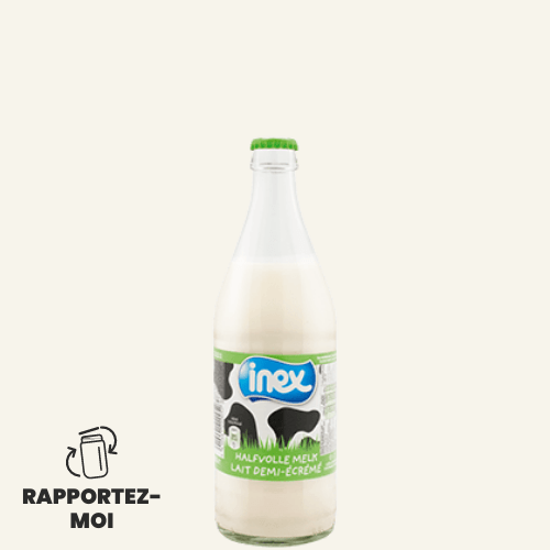 INEX Lait stérilisé demi-écrémé - 500mL vrac-zero-dechet-ecolo-lille-pilaterie