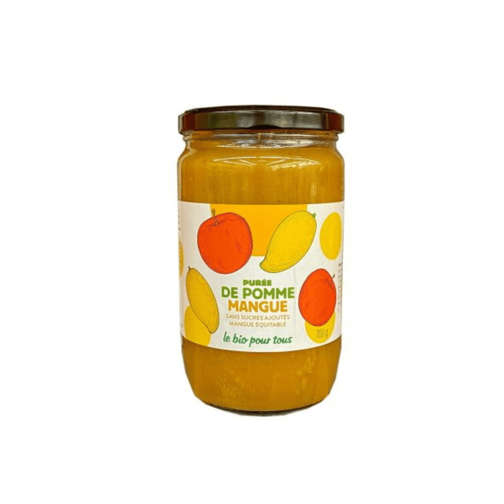 Le bio pour tous Purée de pomme mangue BIO - 700g - ANTIGASPI vrac-zero-dechet-ecolo-lille-pilaterie