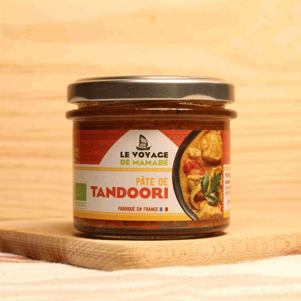 Le voyage de Mamabé Pâte de curry Tandoori BIO - 105g vrac-zero-dechet-ecolo-lille-pilaterie