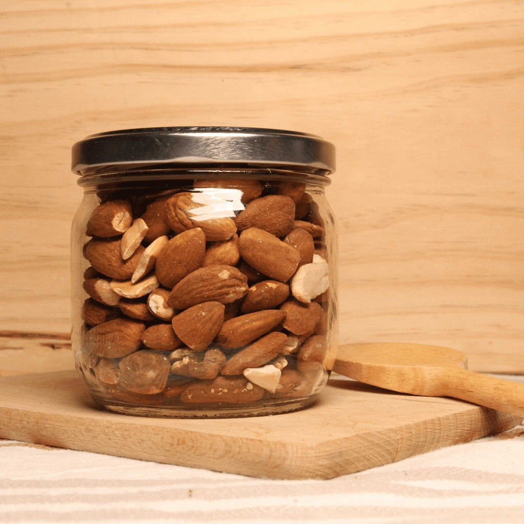 Les Biolonistes Amandes complètes grillées BIO - 180g vrac-zero-dechet-ecolo-lille-pilaterie