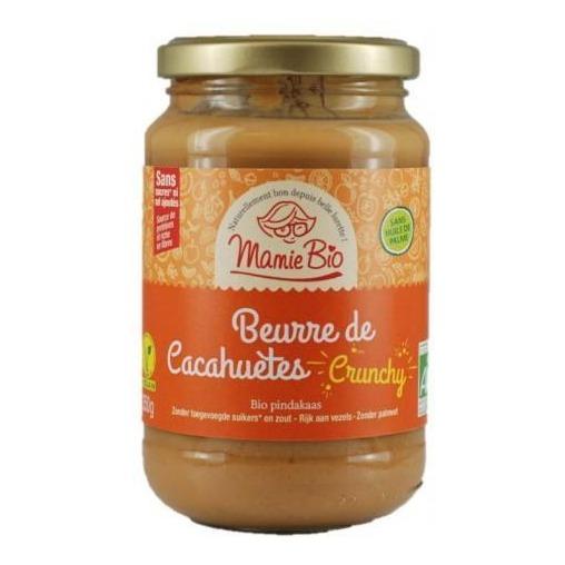 Mamie Bio Beurre 100% cacahuètes crunchy - 350g vrac-zero-dechet-ecolo-lille-pilaterie