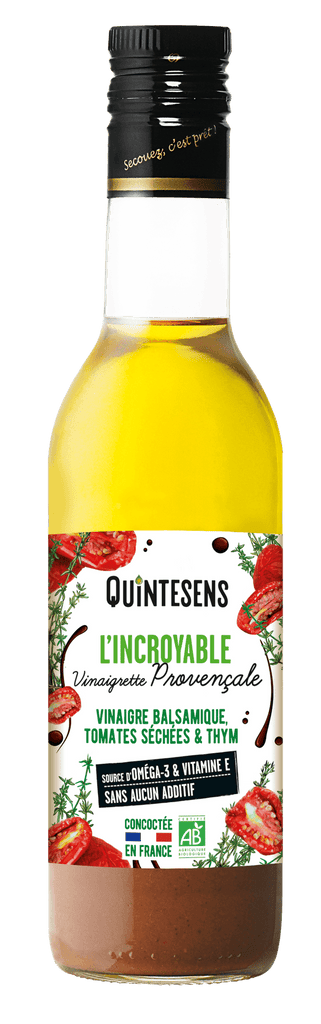 Quintesens Vinaigrette Provençale balsamique BIO - 36cl vrac-zero-dechet-ecolo-lille-pilaterie