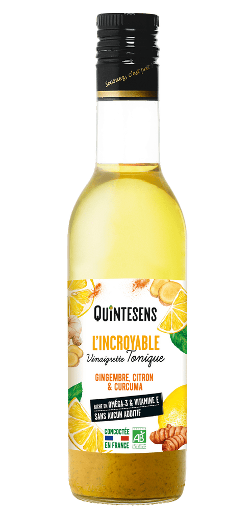 Quintesens Vinaigrette Tonique curcuma gingembre BIO - 36cl vrac-zero-dechet-ecolo-lille-pilaterie
