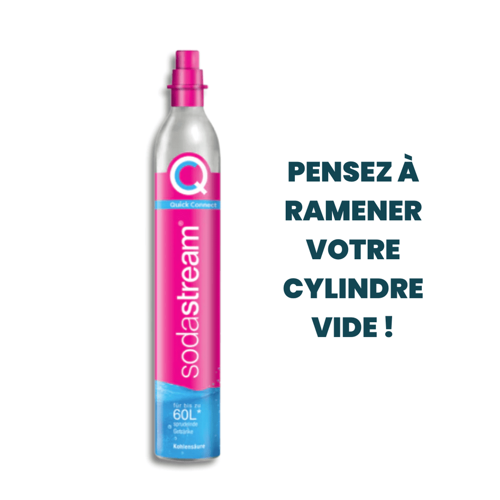 Sodastream Sodastream cylindre rose à clipser- recharge gaz vrac-zero-dechet-ecolo-lille-pilaterie